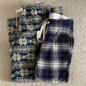 MENS Abercrombie PJ Pants Lot of 2